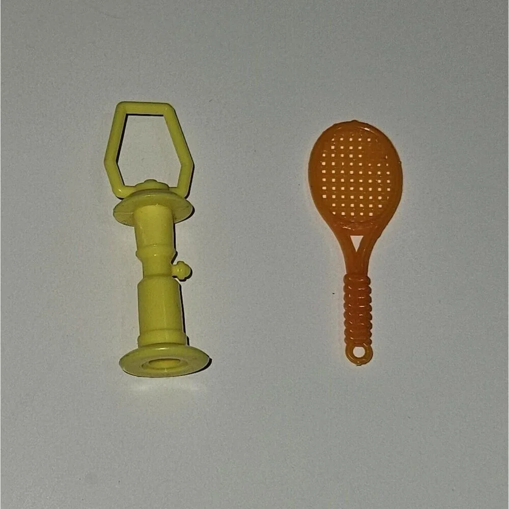 Fashion Doll Sport Accessories Lot Tennis Frisbee Barbie Size Mixed Brands READ
